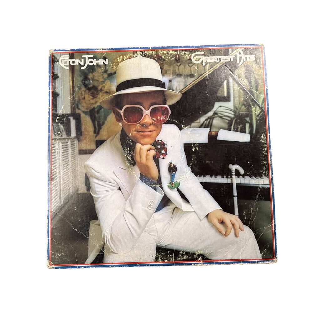 Elton John Greatest Hits OG 1974 MCA Records MCA 2128 Rock Vinyl LP